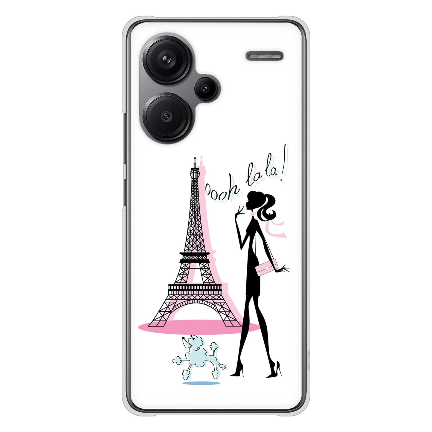 Xiaomi Redmi Note 13 Pro+ 高画質仕上げ 背面印刷 ハードケースLOVE フランス