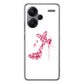 Xiaomi Redmi Note 13 Pro+ 高画質仕上げ 背面印刷 ハードケース 【387 薔薇のハイヒール】
