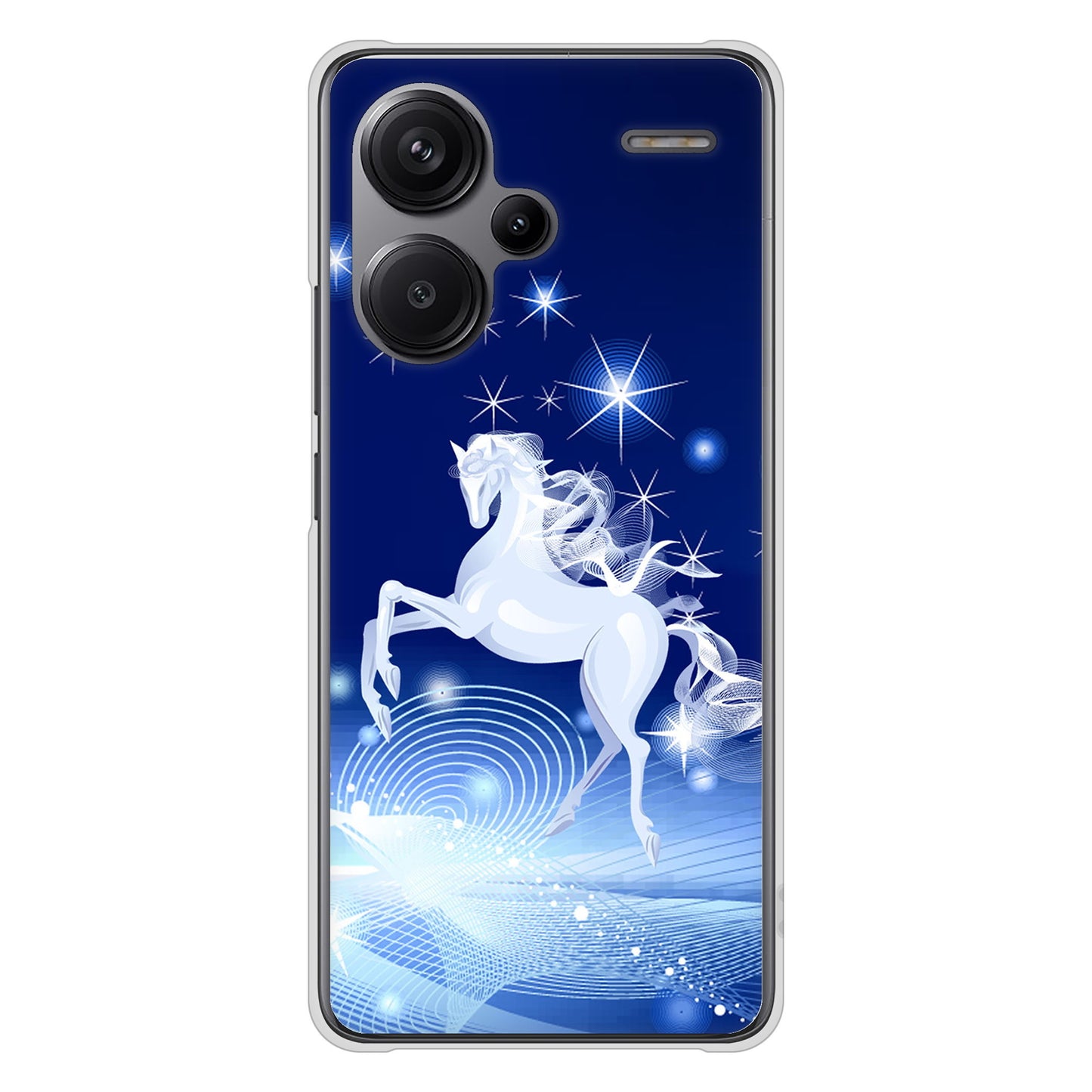 Xiaomi Redmi Note 13 Pro+ 高画質仕上げ 背面印刷 ハードケース 【436 ペガサス】