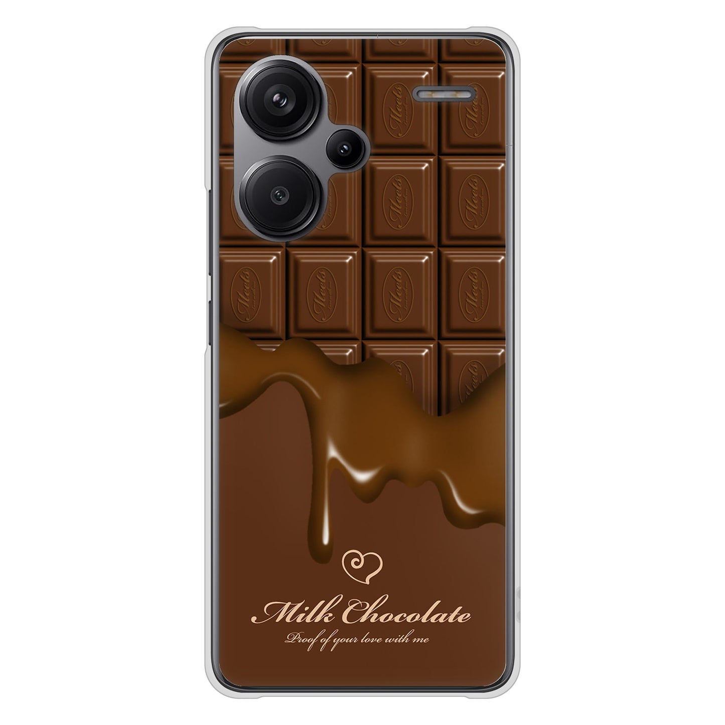 Xiaomi Redmi Note 13 Pro+ 高画質仕上げ 背面印刷 ハードケース板チョコ