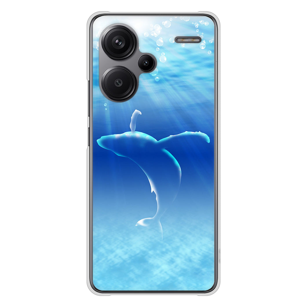 Xiaomi Redmi Note 13 Pro+ 高画質仕上げ 背面印刷 ハードケース海の守り神