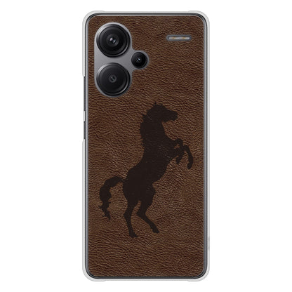 Xiaomi Redmi Note 13 Pro+ 高画質仕上げ 背面印刷 ハードケースレザー風