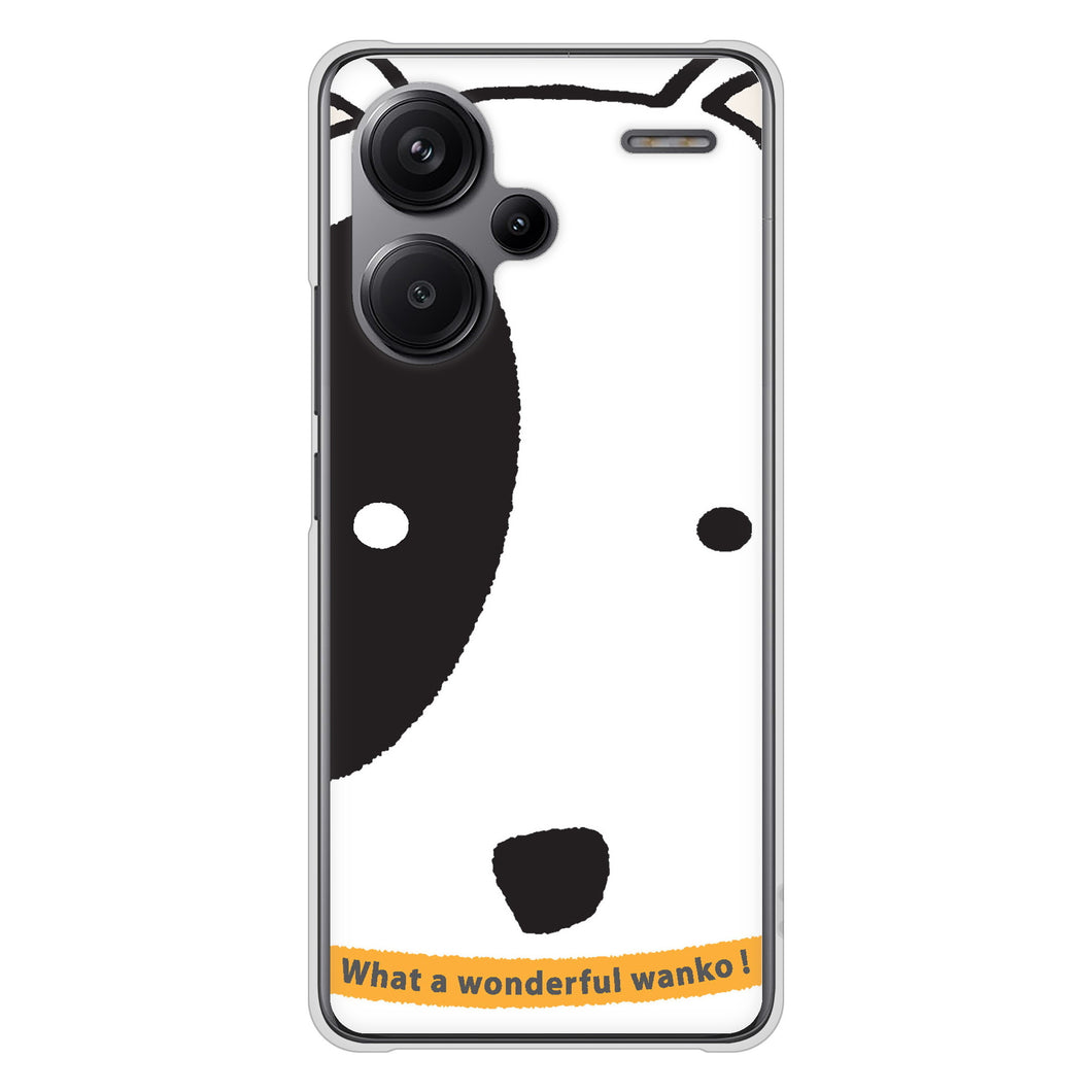 Xiaomi Redmi Note 13 Pro+ 高画質仕上げ 背面印刷 ハードケース 【IA800 わんこ】