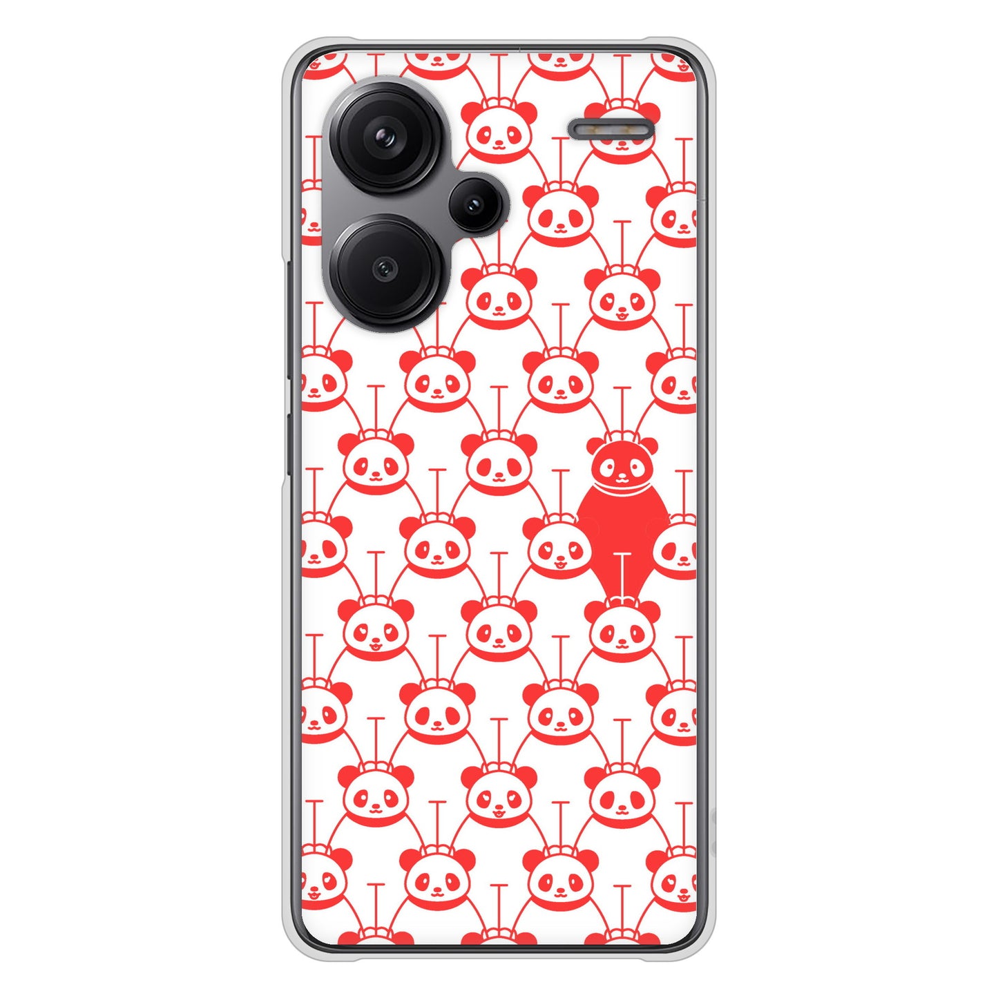 Xiaomi Redmi Note 13 Pro+ 高画質仕上げ 背面印刷 ハードケースパターンアニマル