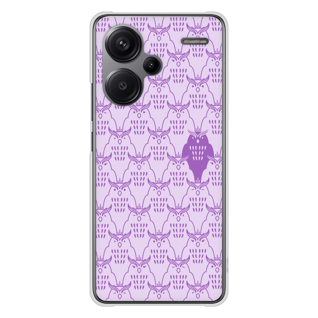 Xiaomi Redmi Note 13 Pro+ 高画質仕上げ 背面印刷 ハードケースパターンアニマル