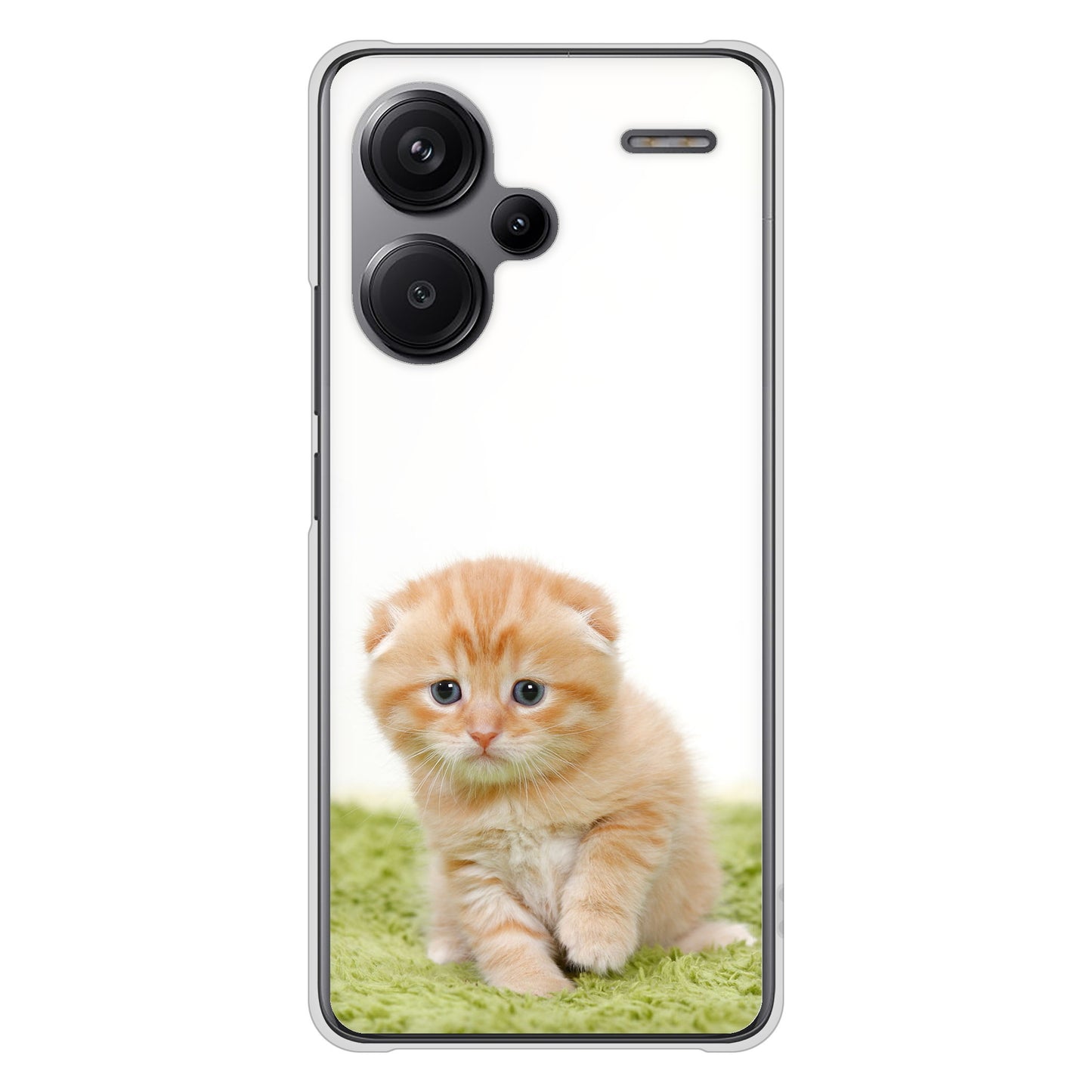 Xiaomi Redmi Note 13 Pro+ 高画質仕上げ 背面印刷 ハードケース 【VA802 ネコこっそり】
