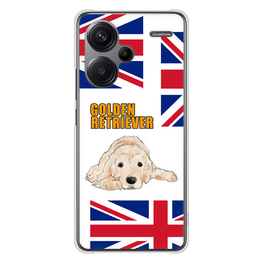 Xiaomi Redmi Note 13 Pro+ 高画質仕上げ 背面印刷 ハードケースゴールデンレトリバー