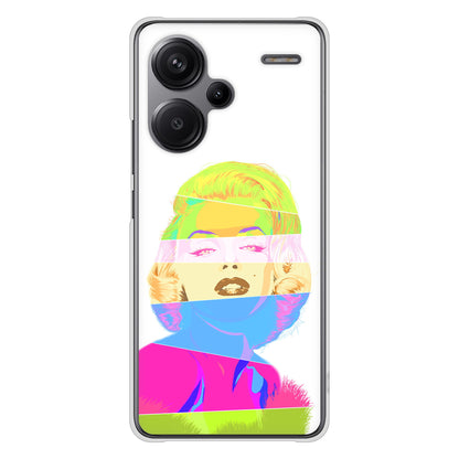 Xiaomi Redmi Note 13 Pro+ 高画質仕上げ 背面印刷 ハードケースマリリンモンローデザイン