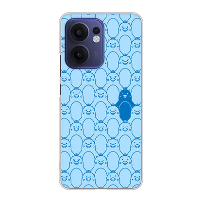 OPPO Reno13 A OPG05 UQ mobile 高画質仕上げ 背面印刷 ハードケースパターンアニマル