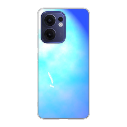 OPPO Reno13 A OPG05 UQ mobile 高画質仕上げ 背面印刷 ハードケースパステルアート