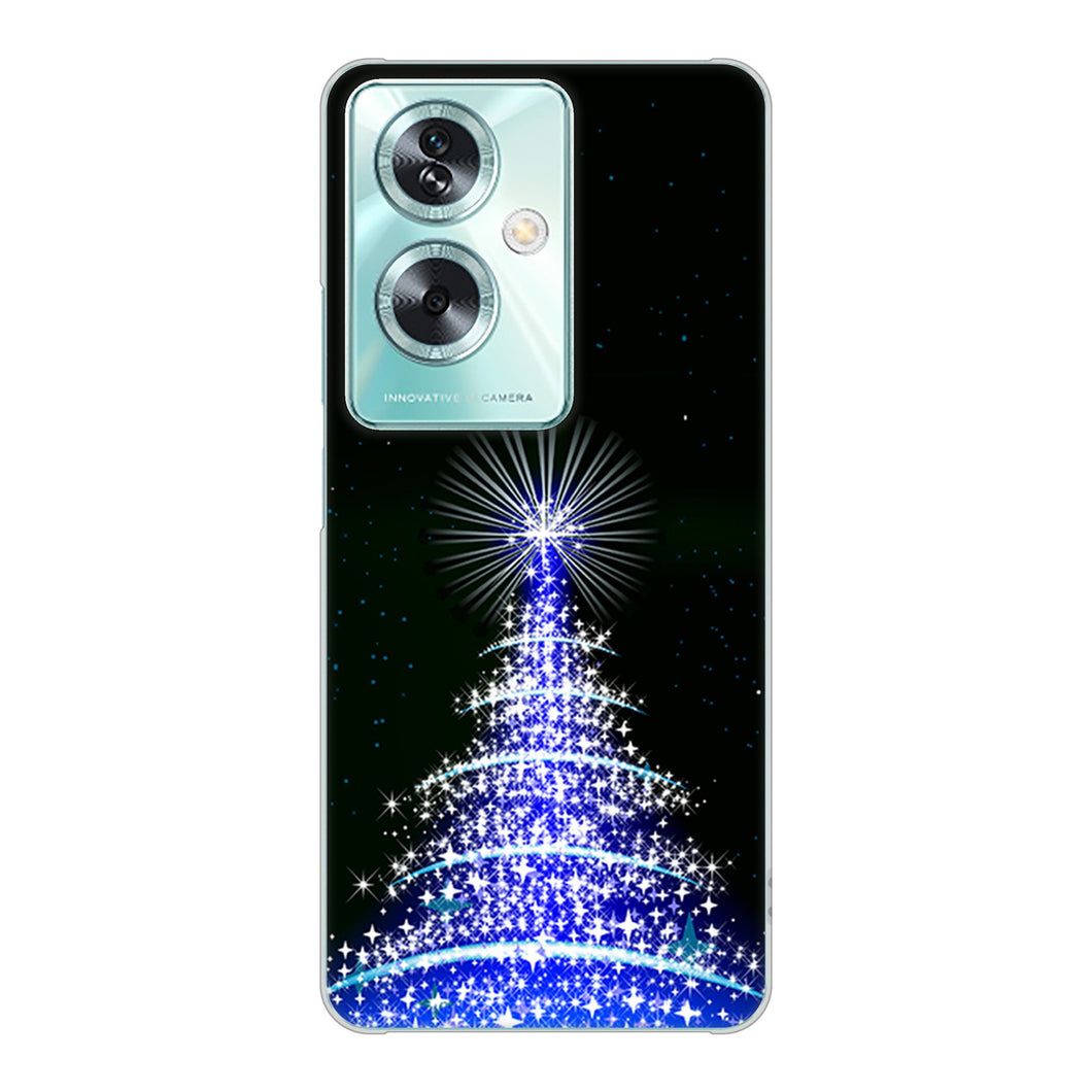 OPPO A79 5G 高画質仕上げ 背面印刷 ハードケースクリスマス