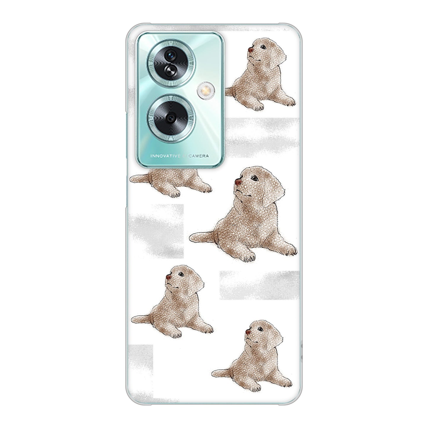 OPPO A79 5G 高画質仕上げ 背面印刷 ハードケースラブラドールレトリバー