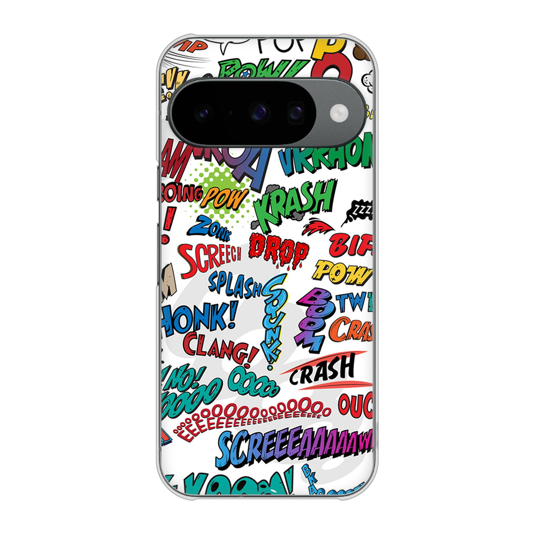 Google Pixel 10 高画質仕上げ 背面印刷 ハードケース 【271 アメリカン キャッチコピー】