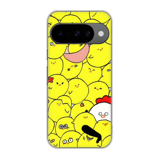 Google Pixel 10 高画質仕上げ 背面印刷 ハードケース 【1031 ピヨピヨ】