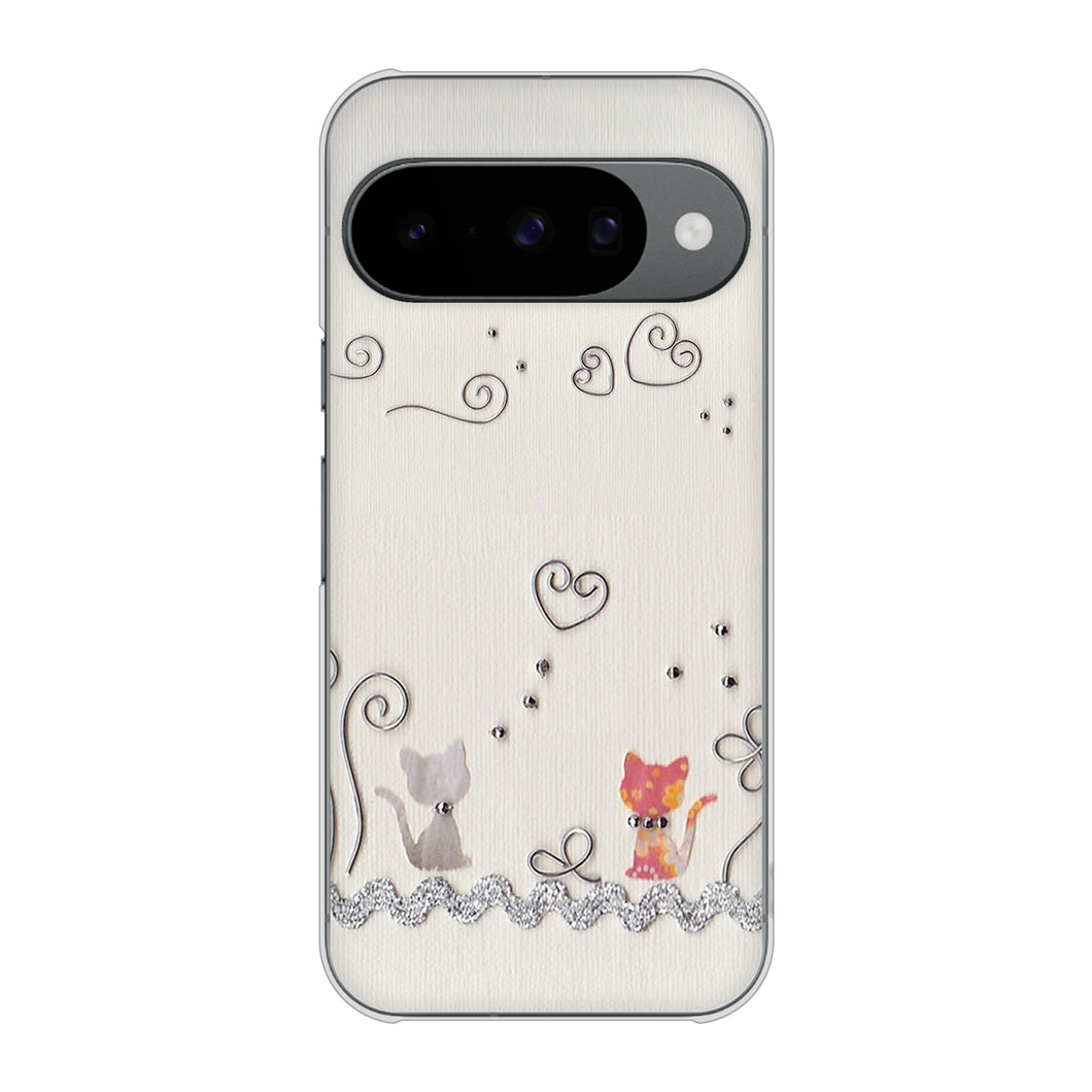 Google Pixel 10 高画質仕上げ 背面印刷 ハードケースクラフト写真ネコ