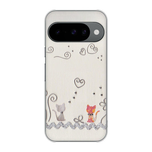Google Pixel 10 高画質仕上げ 背面印刷 ハードケースクラフト写真ネコ