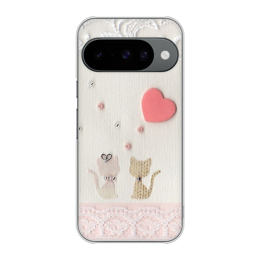 Google Pixel 10 高画質仕上げ 背面印刷 ハードケースクラフト写真ネコ