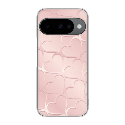 Google Pixel 10 高画質仕上げ 背面印刷 ハードケースかくれハート