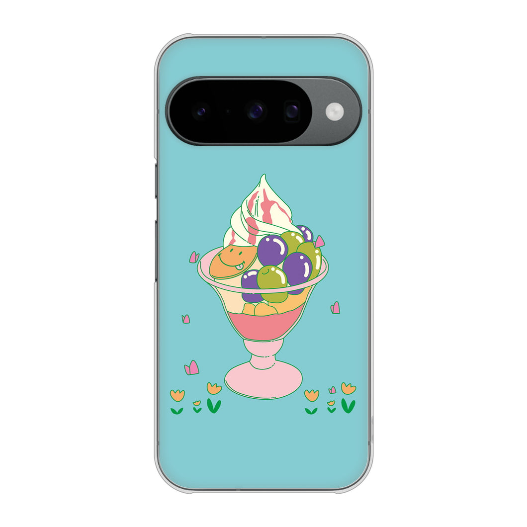 Google Pixel 10 高画質仕上げ 背面印刷 ハードケーススイーツイラスト