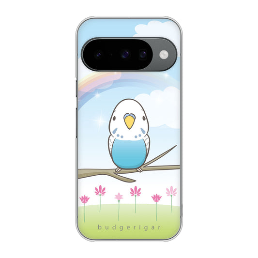 Google Pixel 10 高画質仕上げ 背面印刷 ハードケースセキセイインコ
