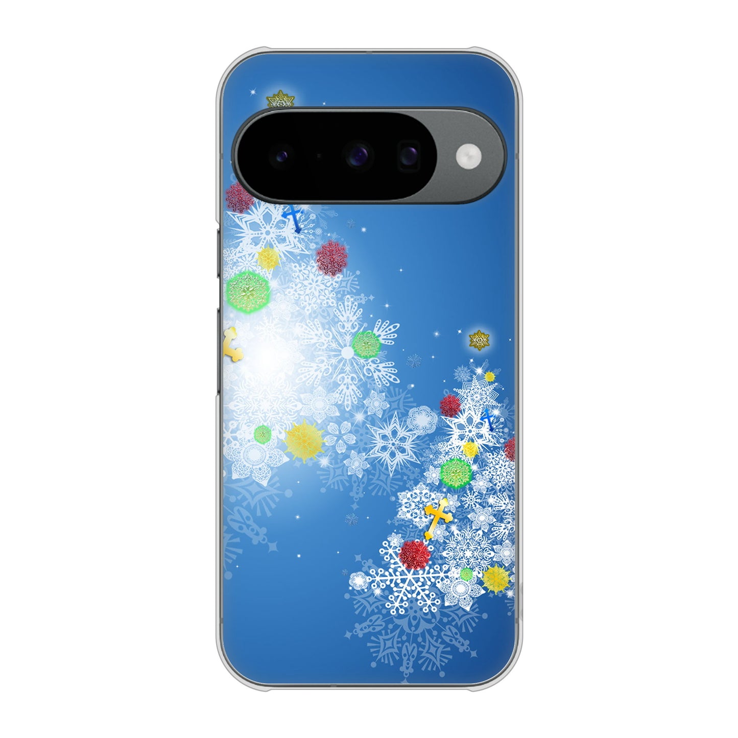 Google Pixel 10 高画質仕上げ 背面印刷 ハードケースクリスマス