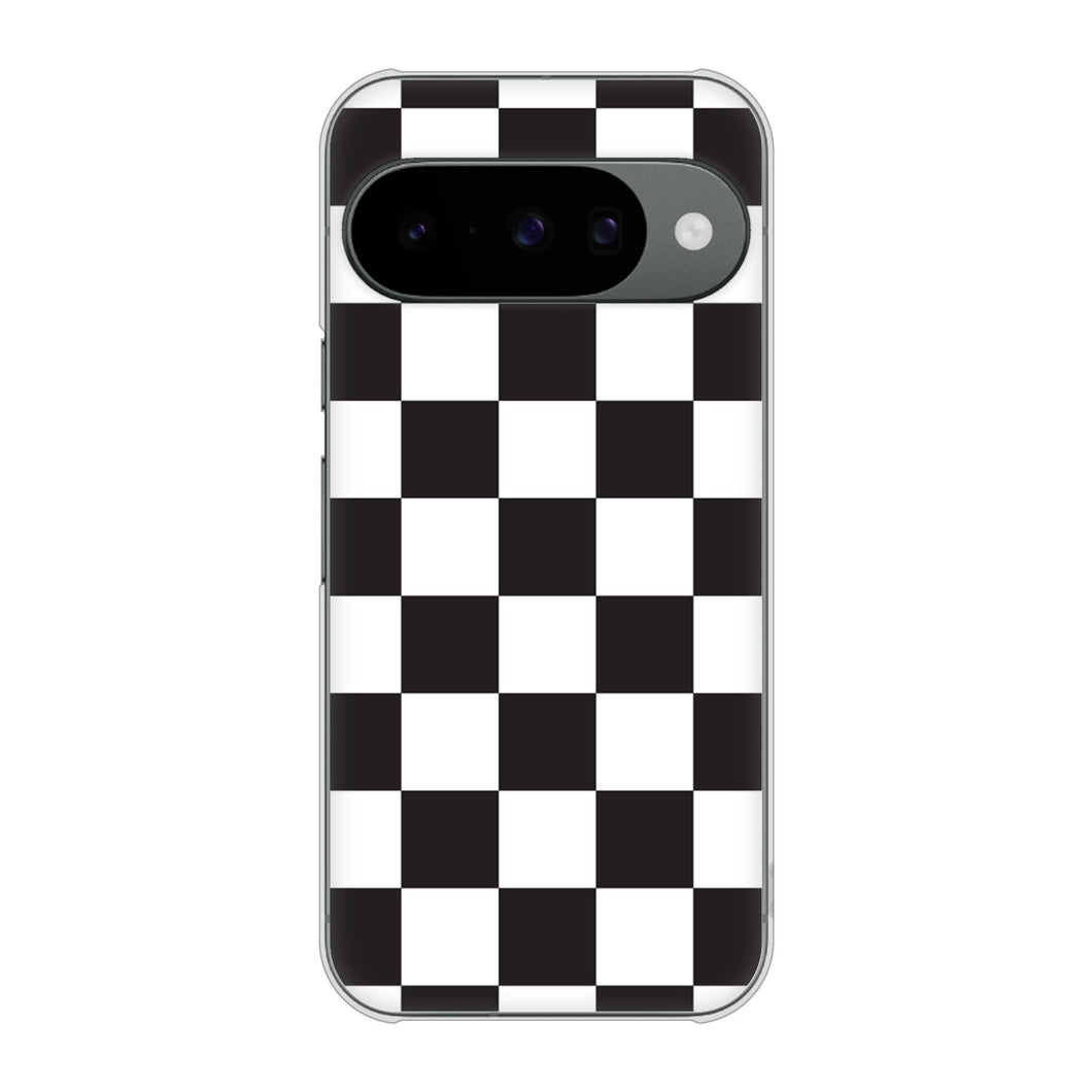 Google Pixel 10 Pro 高画質仕上げ 背面印刷 ハードケース 【151 フラッグチェック】