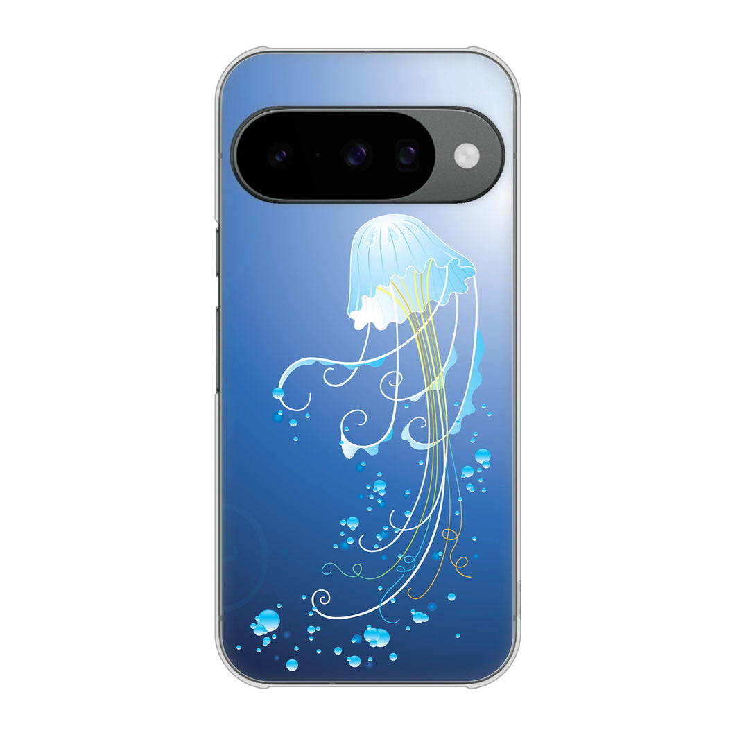 Google Pixel 10 Pro 高画質仕上げ 背面印刷 ハードケース 【362 ジェリーフィシュ】