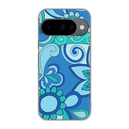 Google Pixel 10 Pro 高画質仕上げ 背面印刷 ハードケース 【409 ブルーミックス】