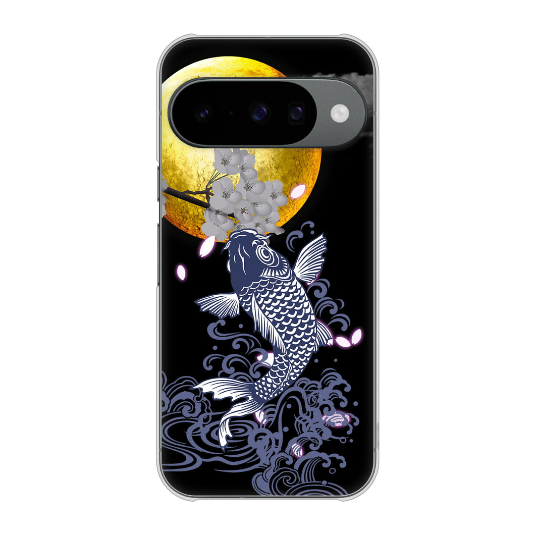 Google Pixel 10 Pro 高画質仕上げ 背面印刷 ハードケース鯉