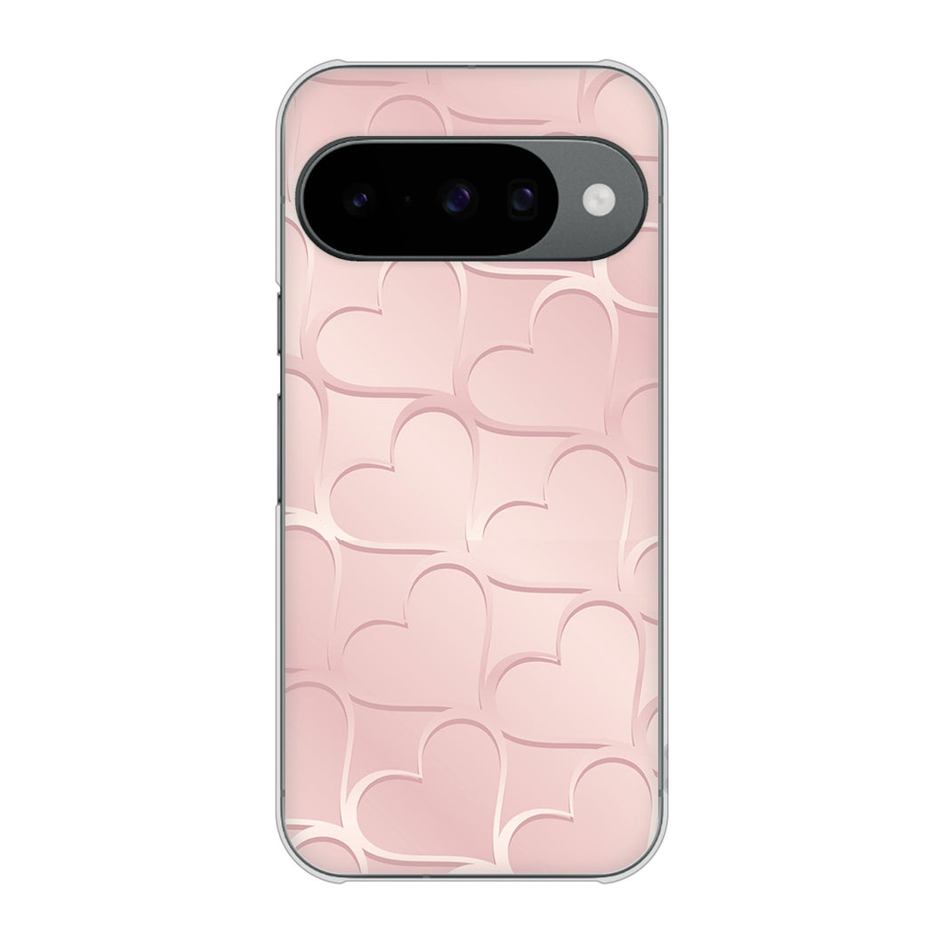 Google Pixel 10 Pro 高画質仕上げ 背面印刷 ハードケースかくれハート