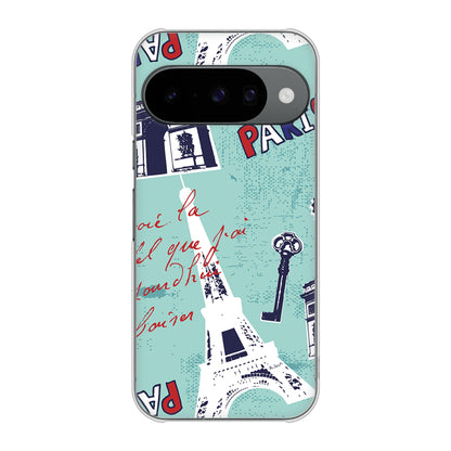 Google Pixel 10 Pro 高画質仕上げ 背面印刷 ハードケースビューティフルパリレッド