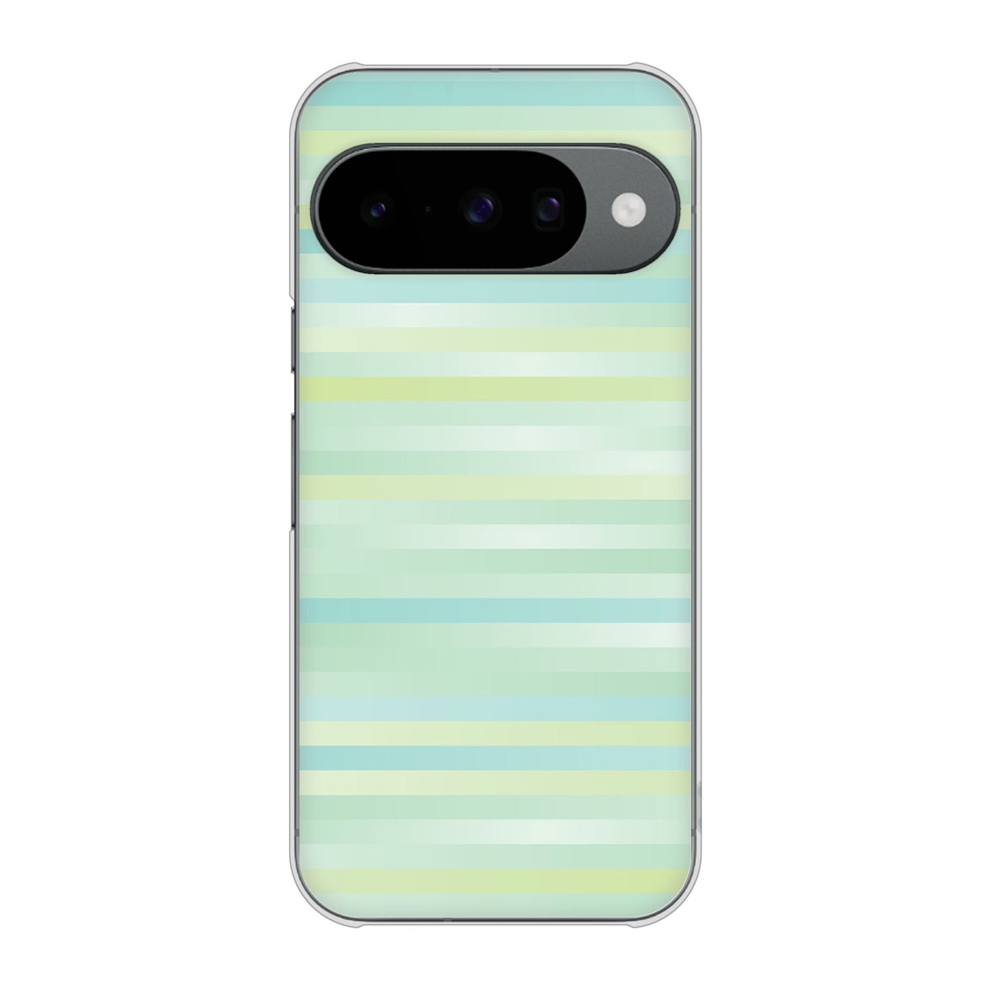 Google Pixel 10 Pro 高画質仕上げ 背面印刷 ハードケースグラデーションボーダー