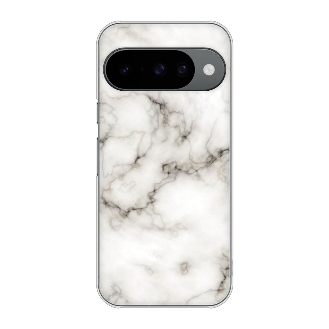 Google Pixel 10 Pro 高画質仕上げ 背面印刷 ハードケース大理石BK