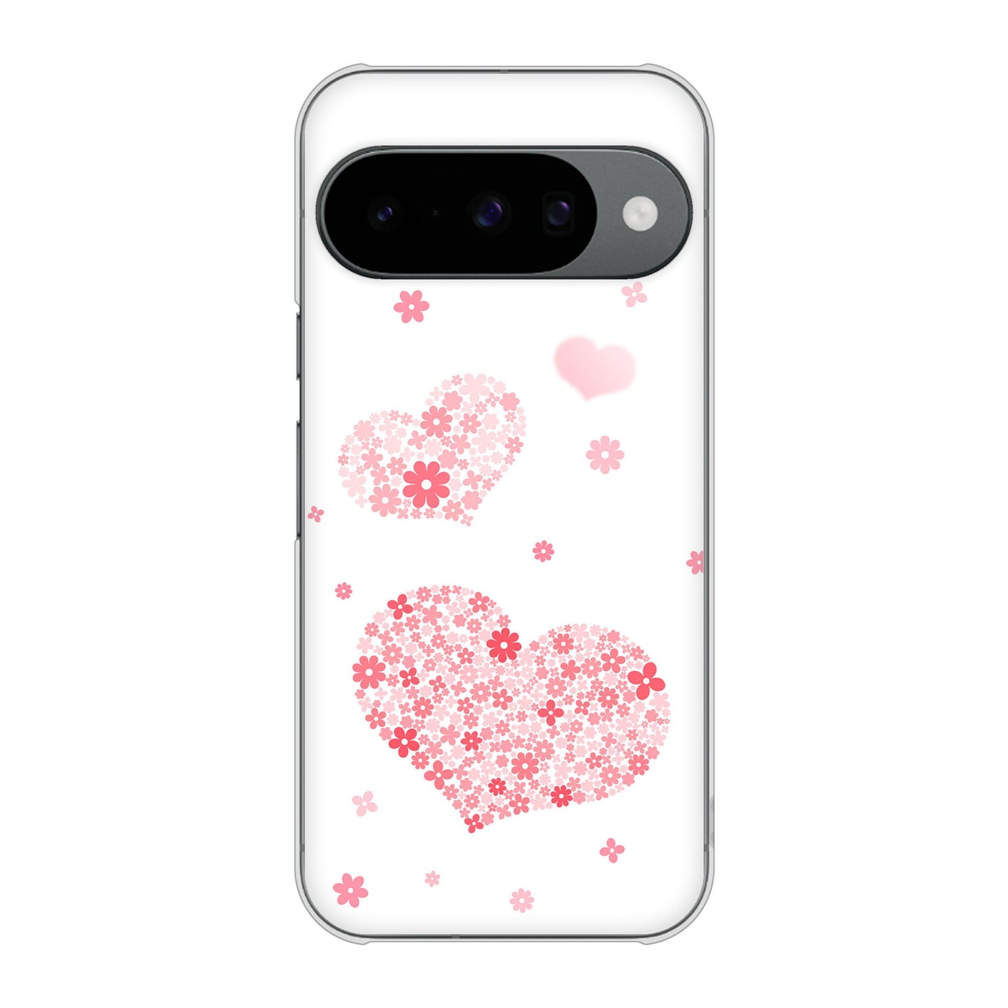 Google Pixel 10 Pro 高画質仕上げ 背面印刷 ハードケースビッグハート