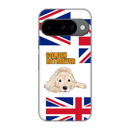 Google Pixel 10 Pro 高画質仕上げ 背面印刷 ハードケースゴールデンレトリバー