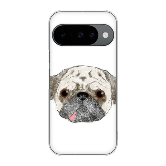 Google Pixel 10 Pro 高画質仕上げ 背面印刷 ハードケースパグ