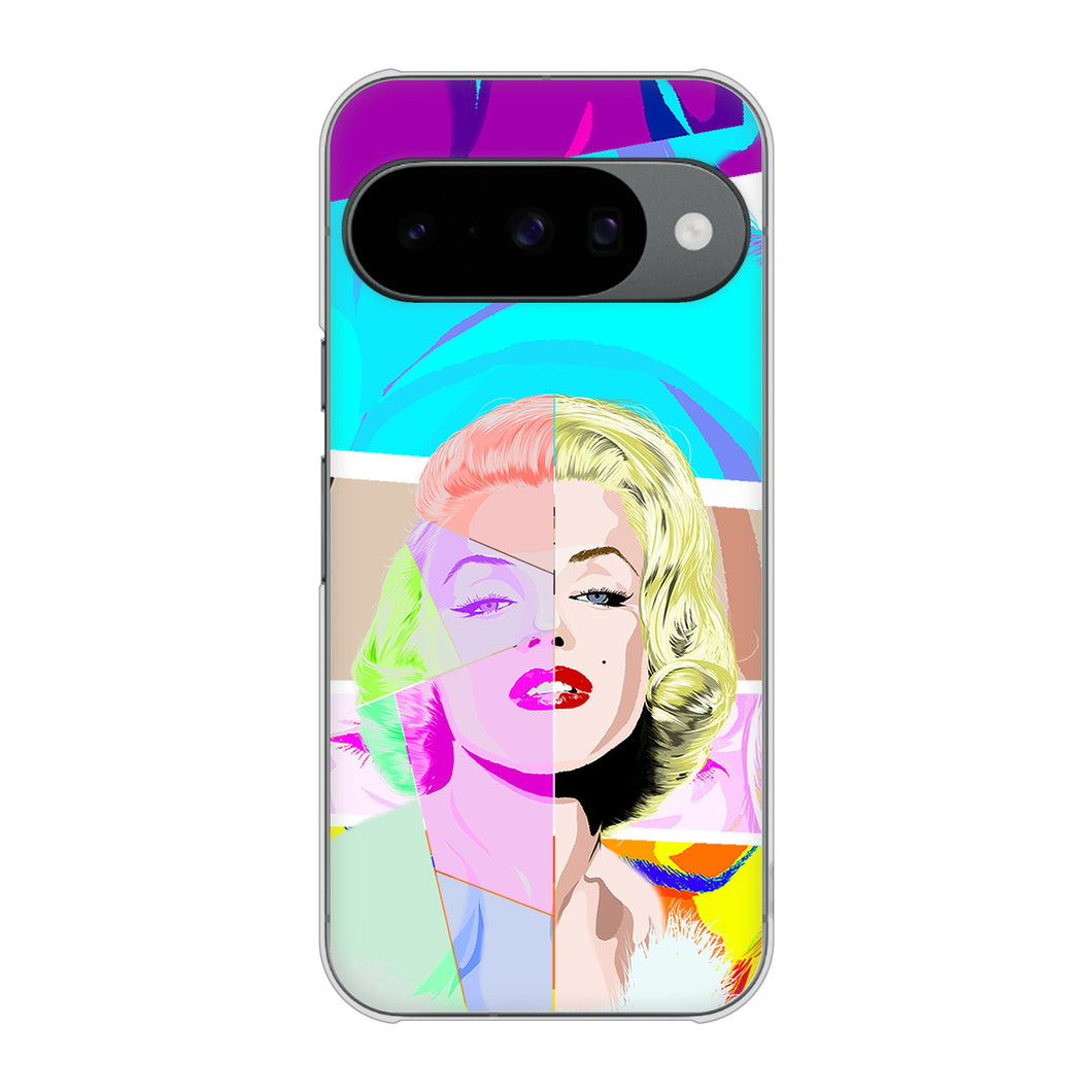 Google Pixel 10 Pro 高画質仕上げ 背面印刷 ハードケースマリリンモンローデザイン