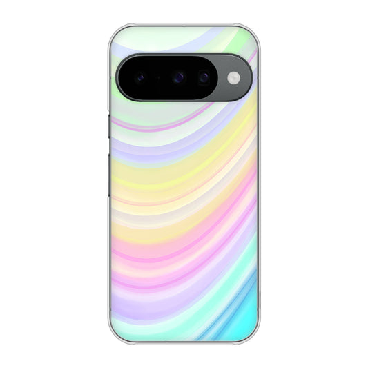 Google Pixel 10 Pro 高画質仕上げ 背面印刷 ハードケースレインボー