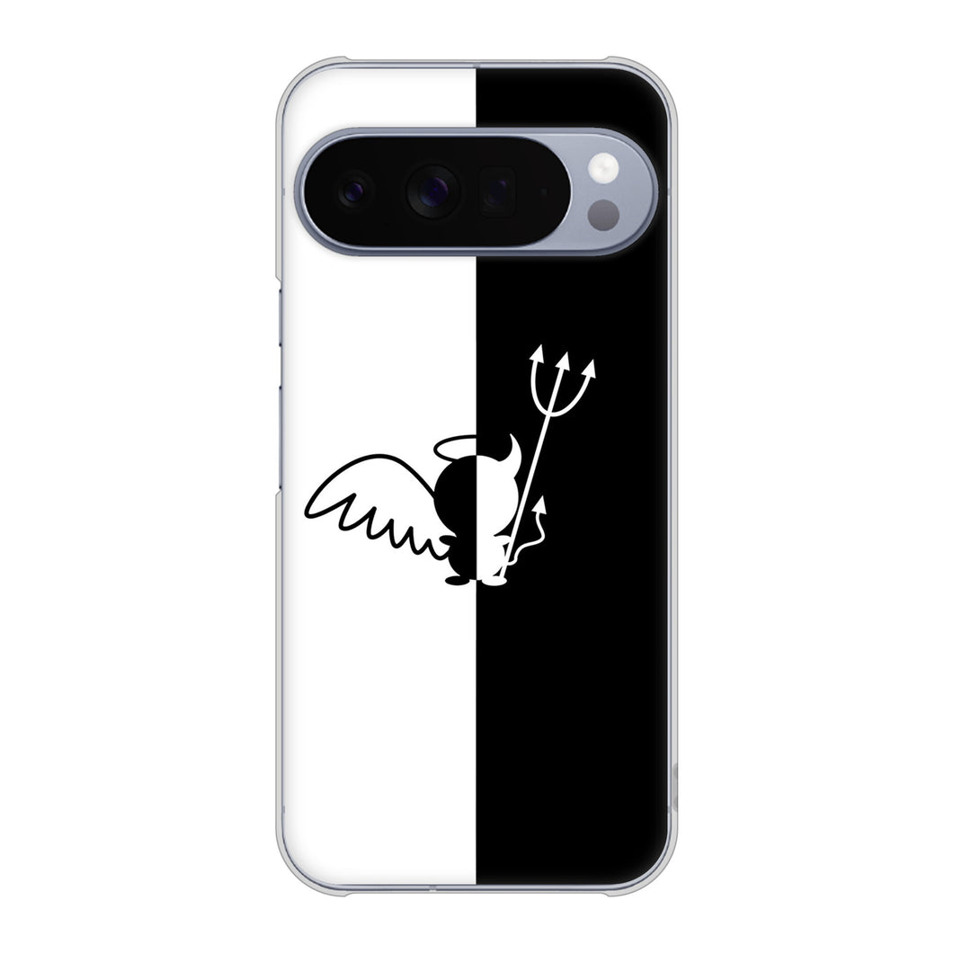 Google Pixel 10 Pro XL 高画質仕上げ 背面印刷 ハードケース 【027 ハーフデビット】