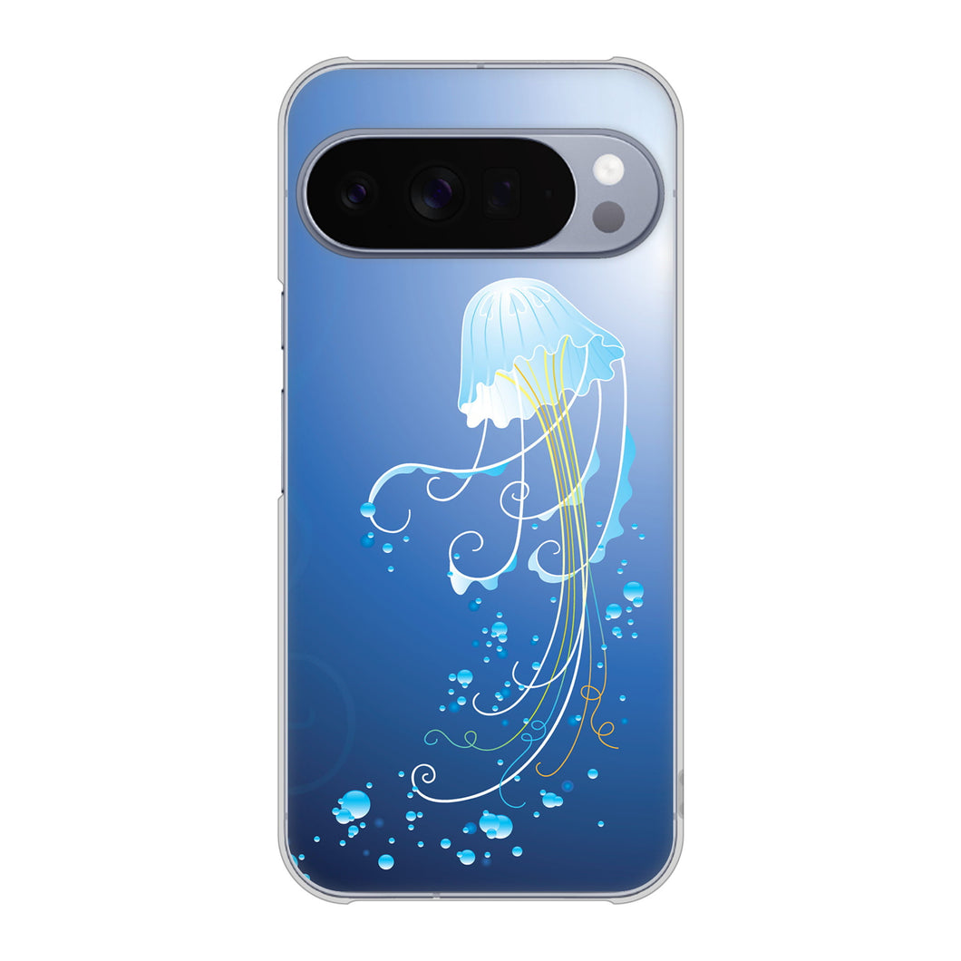 Google Pixel 10 Pro XL 高画質仕上げ 背面印刷 ハードケース 【362 ジェリーフィシュ】