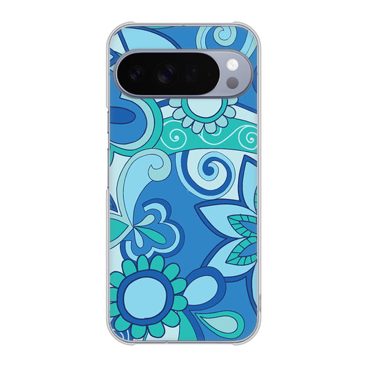 Google Pixel 10 Pro XL 高画質仕上げ 背面印刷 ハードケース 【409 ブルーミックス】