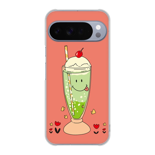 Google Pixel 10 Pro XL 高画質仕上げ 背面印刷 ハードケーススイーツイラスト