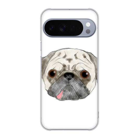 Google Pixel 10 Pro XL 高画質仕上げ 背面印刷 ハードケースパグ