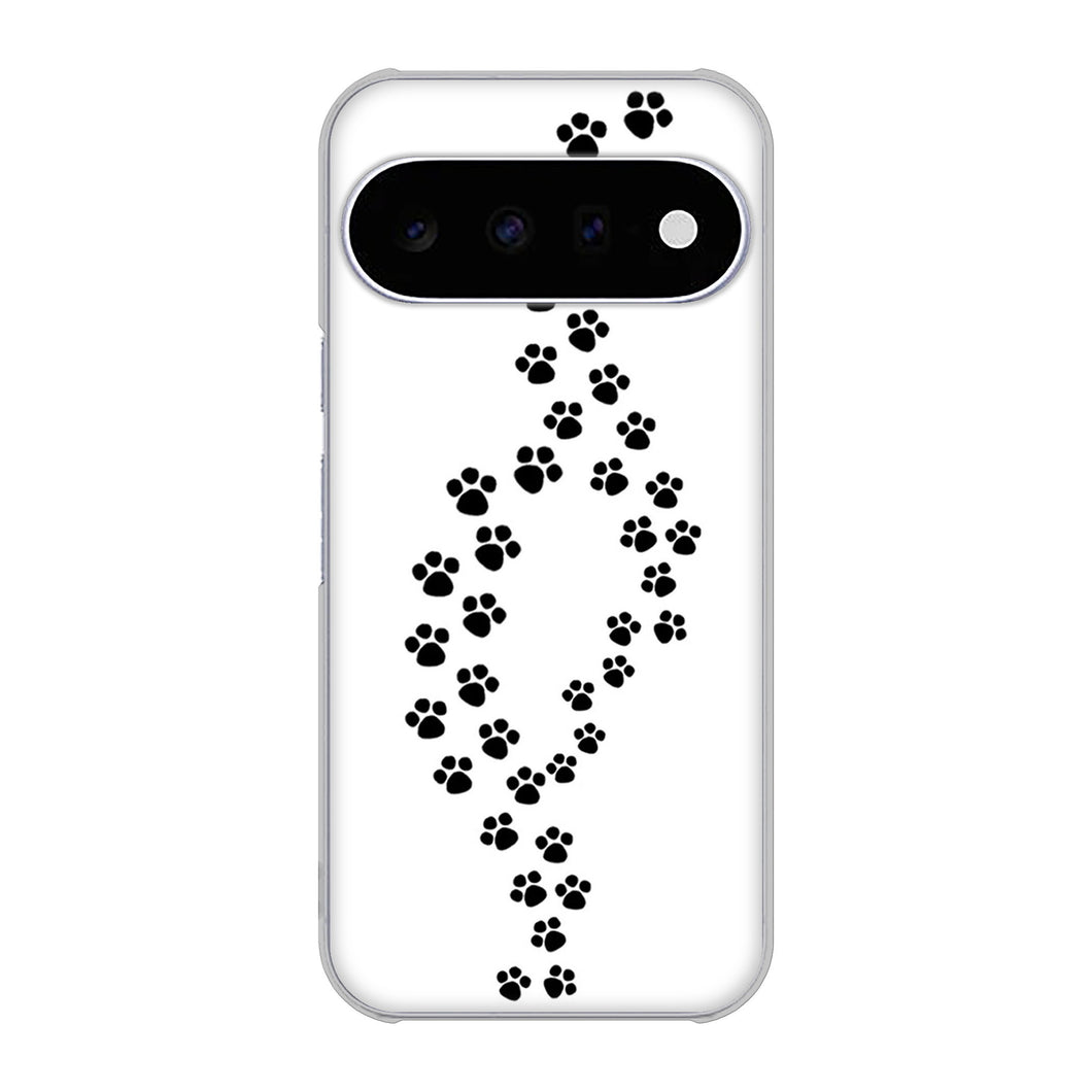 Google Pixel 11 高画質仕上げ 背面印刷 ハードケース 【066 あしあと】