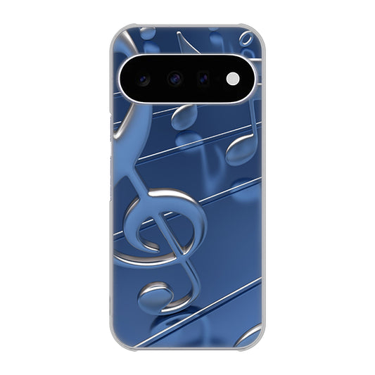 Google Pixel 11 高画質仕上げ 背面印刷 ハードケース音符