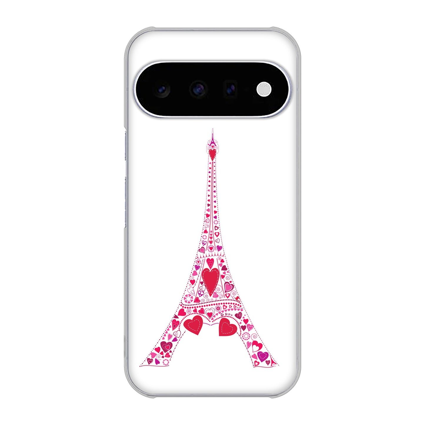 Google Pixel 11 高画質仕上げ 背面印刷 ハードケースLOVE フランス
