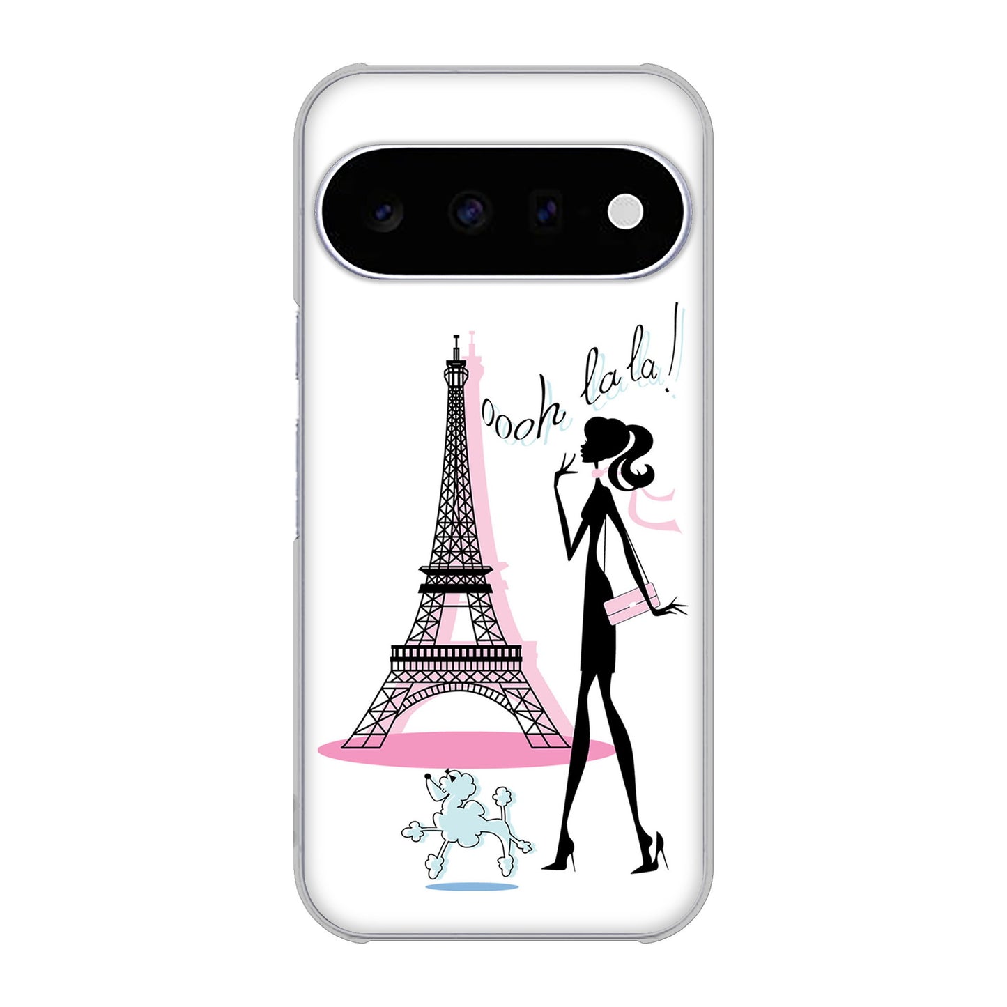 Google Pixel 11 高画質仕上げ 背面印刷 ハードケースLOVE フランス