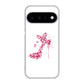 Google Pixel 11 高画質仕上げ 背面印刷 ハードケース 【387 薔薇のハイヒール】