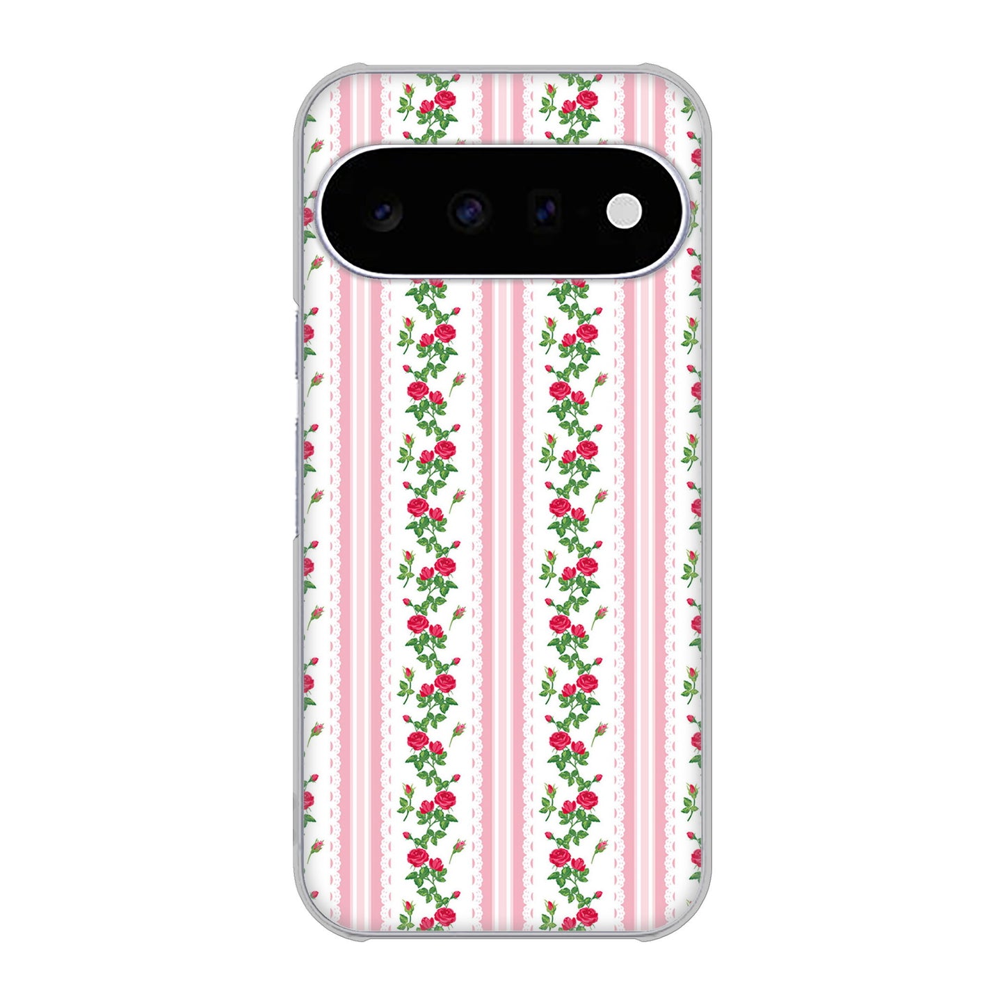 Google Pixel 11 高画質仕上げ 背面印刷 ハードケースイングリッシュガーデン