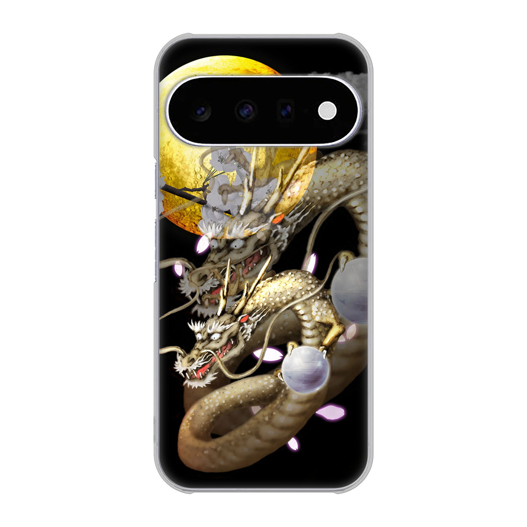 Google Pixel 11 高画質仕上げ 背面印刷 ハードケース龍